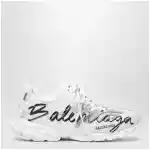 Balenciaga Track Signature sneakers in white/black