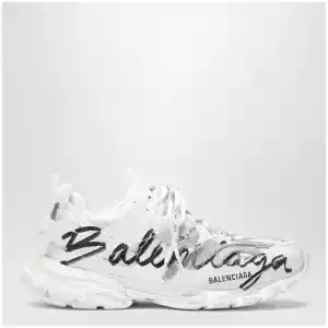 Balenciaga Track Signature sneakers in white/black