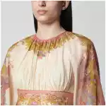 ZIMMERMANN Indra mini dress with floral motif
