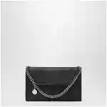 Stella McCartney Falabella crossbody wallet bag in black