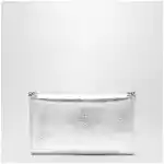 Stella McCartney Falabella metallic silver crossbody wallet bag
