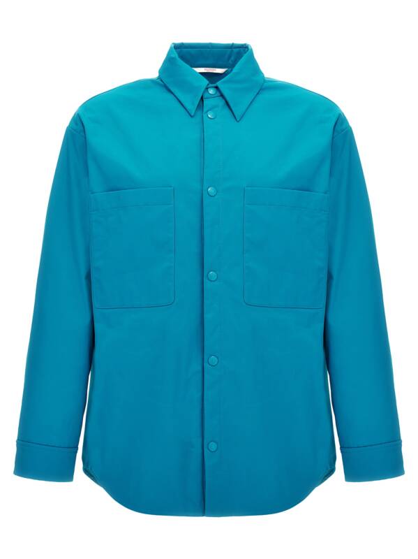 5V0CIO85CKV575_01_M_2024-08-08T06-56-53.744Z Valentino Garavani Valentino Nylon Shirt Jacket