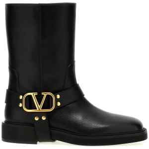 Valentino Garavani Vlogo Signature Ankle Boots