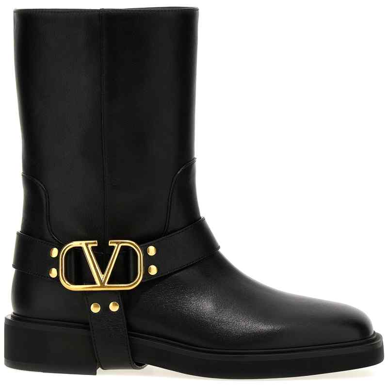 Valentino Garavani Vlogo Signature Ankle Boots