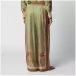 ZIMMERMANN Indra Relaxed trousers with floral print