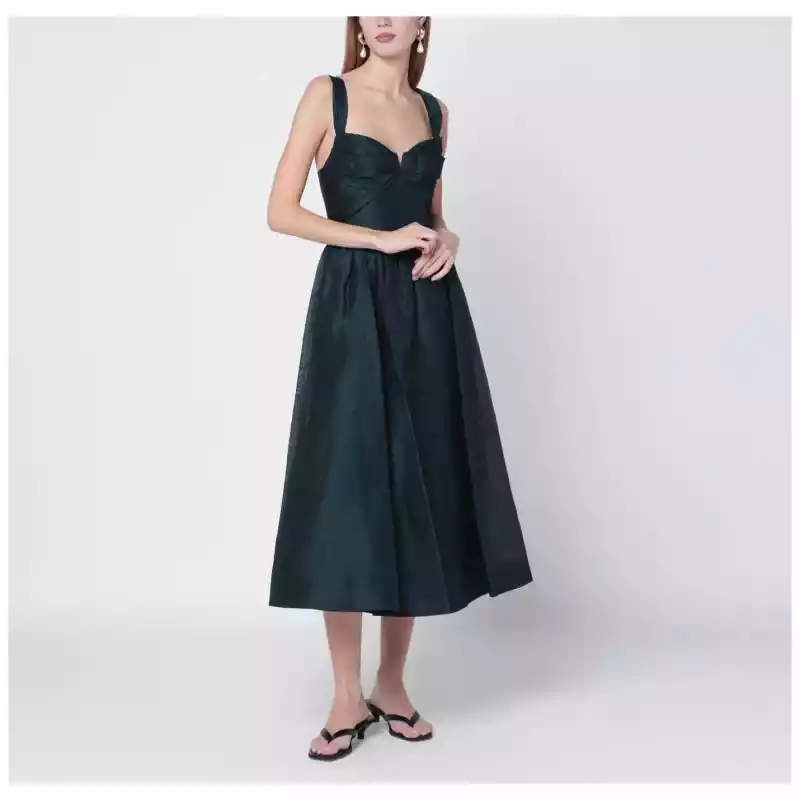 ZIMMERMANN Rebellion draped midi dress
