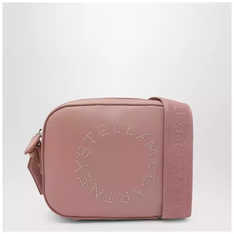 700266WP0563_S_STELL-5915.a Stella McCartney Logo crossbody camera bag pink