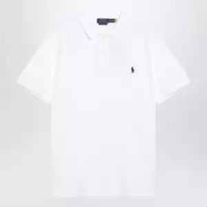 Polo Ralph Lauren White cotton Custom Slim-Fit polo