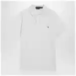 Polo Ralph Lauren Cream-colored cotton Custom Slim-Fit polo shirt