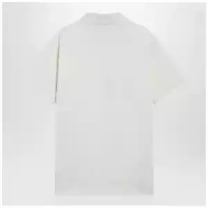 Polo Ralph Lauren Cream-colored cotton Custom Slim-Fit polo shirt