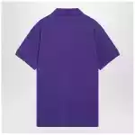 Polo Ralph Lauren Purple cotton Custom Slim-Fit polo shirt