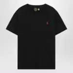 Polo Ralph Lauren T-shirt black in cotton Custom Slim-Fit