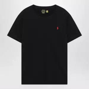 Polo Ralph Lauren T-shirt black in cotton Custom Slim-Fit
