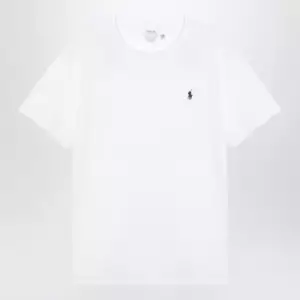 Polo Ralph Lauren T-shirt white in cotton Custom Slim-Fit