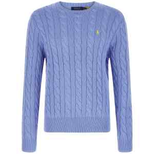 Polo Ralph Lauren Cotton Braided Sweater