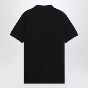 Polo Ralph Lauren Black cotton Custom Slim-Fit polo