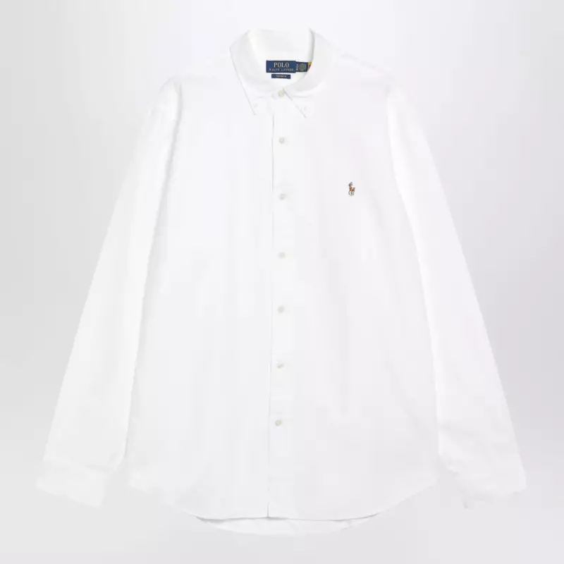 Polo Ralph Lauren White Oxford Custom-Fit shirt