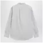 Polo Ralph Lauren Light blue/white striped Oxford shirt Custom-fit