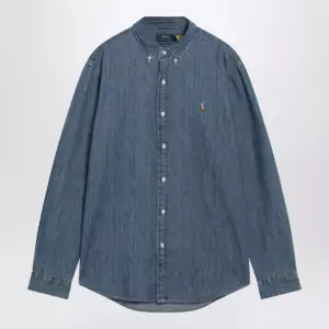 Polo Ralph Lauren Blue denim Custom-Fit shirt