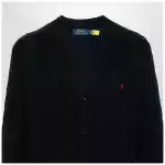 Polo Ralph Lauren Navy blue cable-knit cotton cardigan