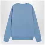 Polo Ralph Lauren Light blue cotton crew-neck sweatshirt