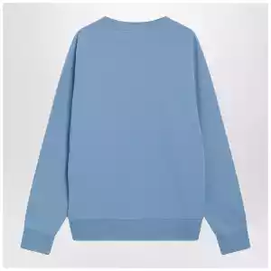 Polo Ralph Lauren Light blue cotton crew-neck sweatshirt