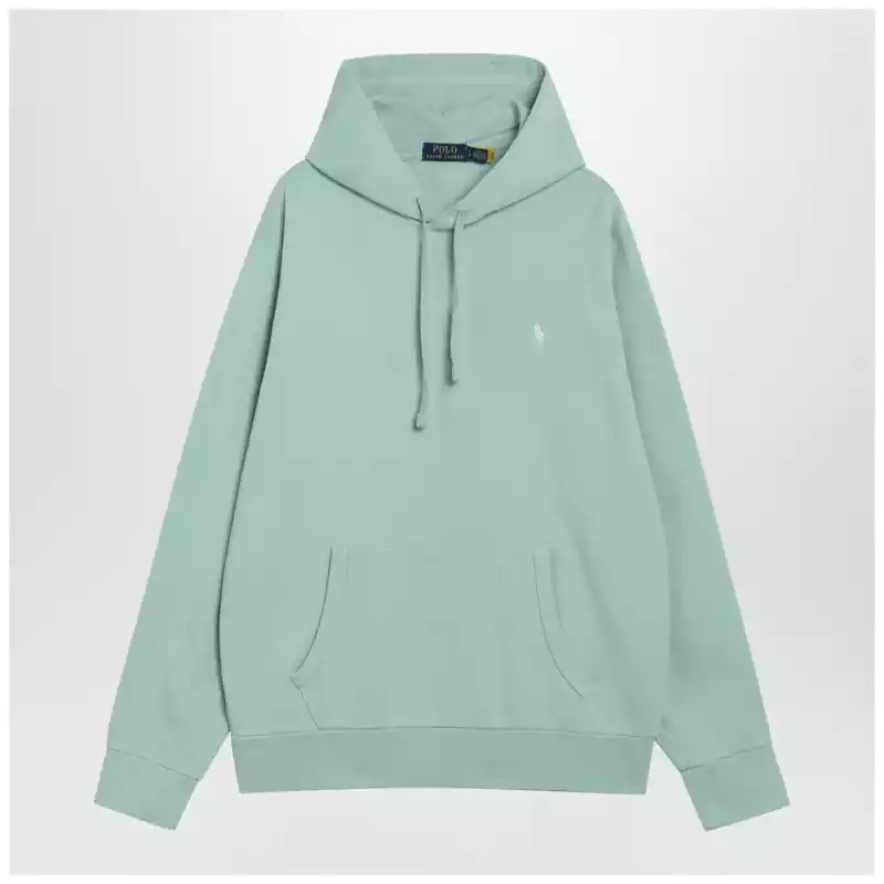 Polo Ralph Lauren Aquamarine cotton hoodie