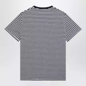 Polo Ralph Lauren White/Navy striped Custom Slim-Fit T-shirt