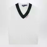 Polo Ralph Lauren Cream cable-knit Relaxed-Fit vest