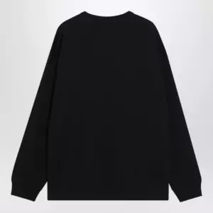 Polo Ralph Lauren Black cotton Relaxed-Fit crewneck sweatshirt