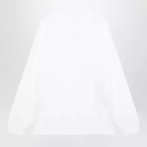 Polo Ralph Lauren White cotton Relaxed-Fit crewneck sweatshirt