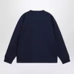 Polo Ralph Lauren Navy cotton Relaxed-Fit crewneck sweatshirt
