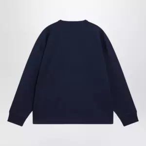 Polo Ralph Lauren Navy cotton Relaxed-Fit crewneck sweatshirt