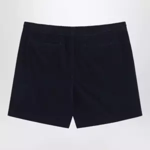 Polo Ralph Lauren Navy ribbed Classic-Fit shorts