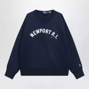 Polo Ralph Lauren Navy sweatshirt with embroidery Vintage-Fit