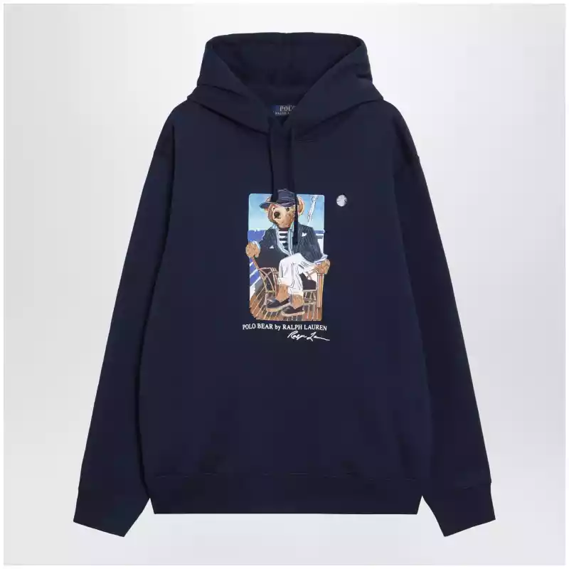 Polo Ralph Lauren Navy Polo Bear hoodie