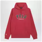 Polo Ralph Lauren Red hoodie with embroidered logo