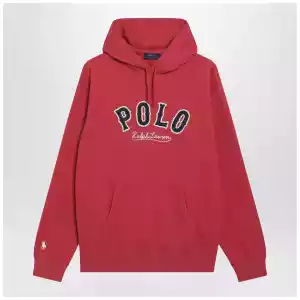 Polo Ralph Lauren Red hoodie with embroidered logo