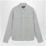 Polo Ralph Lauren White/green Classic-Fit madras western shirt
