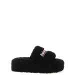 Balenciaga Furry Platform Slides