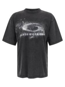 Balenciaga Washed Crayon Loop T-shirt
