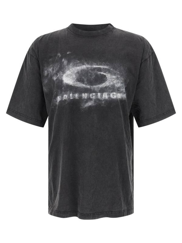 Balenciaga Washed Crayon Loop T-shirt
