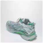 Balenciaga Runner Sneakers in grey, green and blue