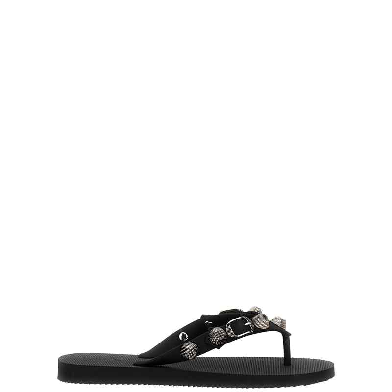 Balenciaga Holiday Capsule Cagole Thong Sandals