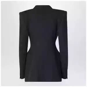 Balenciaga Grey double-breasted cashmere jacket