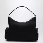 Stella McCartney Dartmoor shoulder bag in ECONYL, ultra black