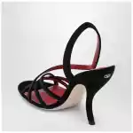 Valentino Garavani Fetishique black velvet sandal