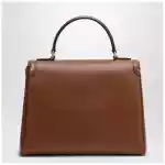 Valentino Garavani Large shoulder bag 9TO5 tobacco