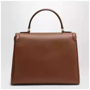 Valentino Garavani Large shoulder bag 9TO5 tobacco