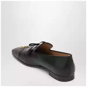 Valentino Garavani Babouchoes VLogo Loafers in Leather